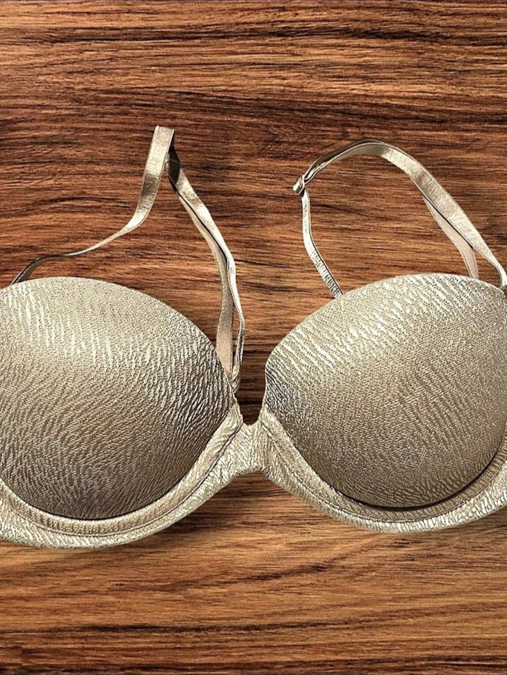Wonderbra 3 Degrees of Hot Ultimate Convertible Bra Gold & Pink 34C